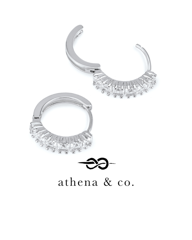 Kaylin Diamond Hoop Earrings