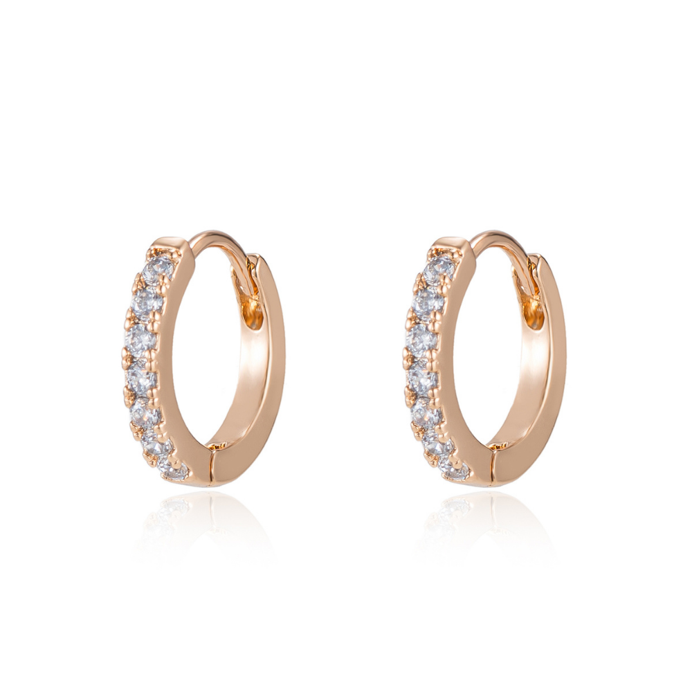 Claire Huggie Hoop Earrings