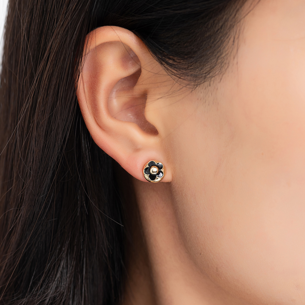 Maria Flower Stud Earrings