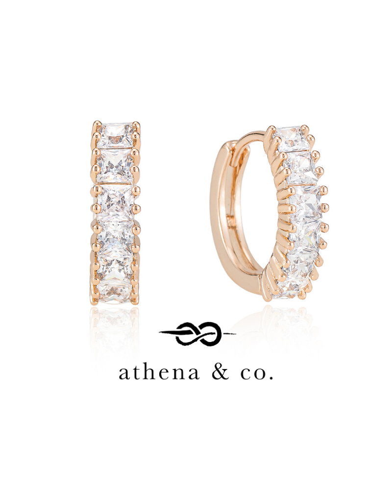 Kaylin Diamond Hoop Earrings