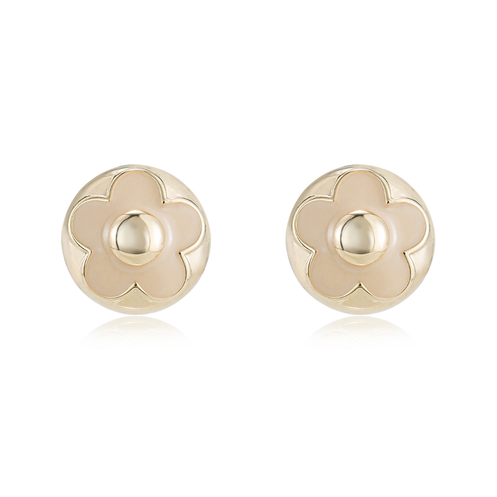 Maria Flower Stud Earrings