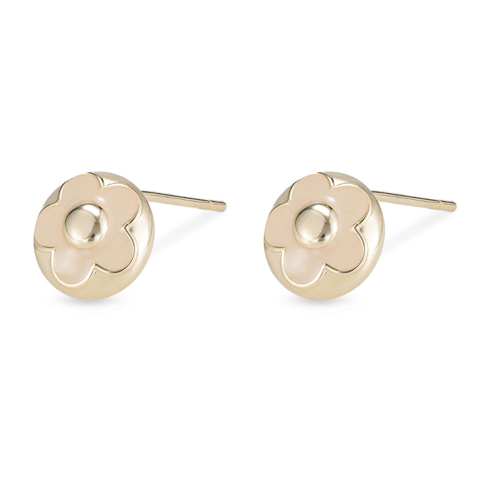 Maria Flower Stud Earrings