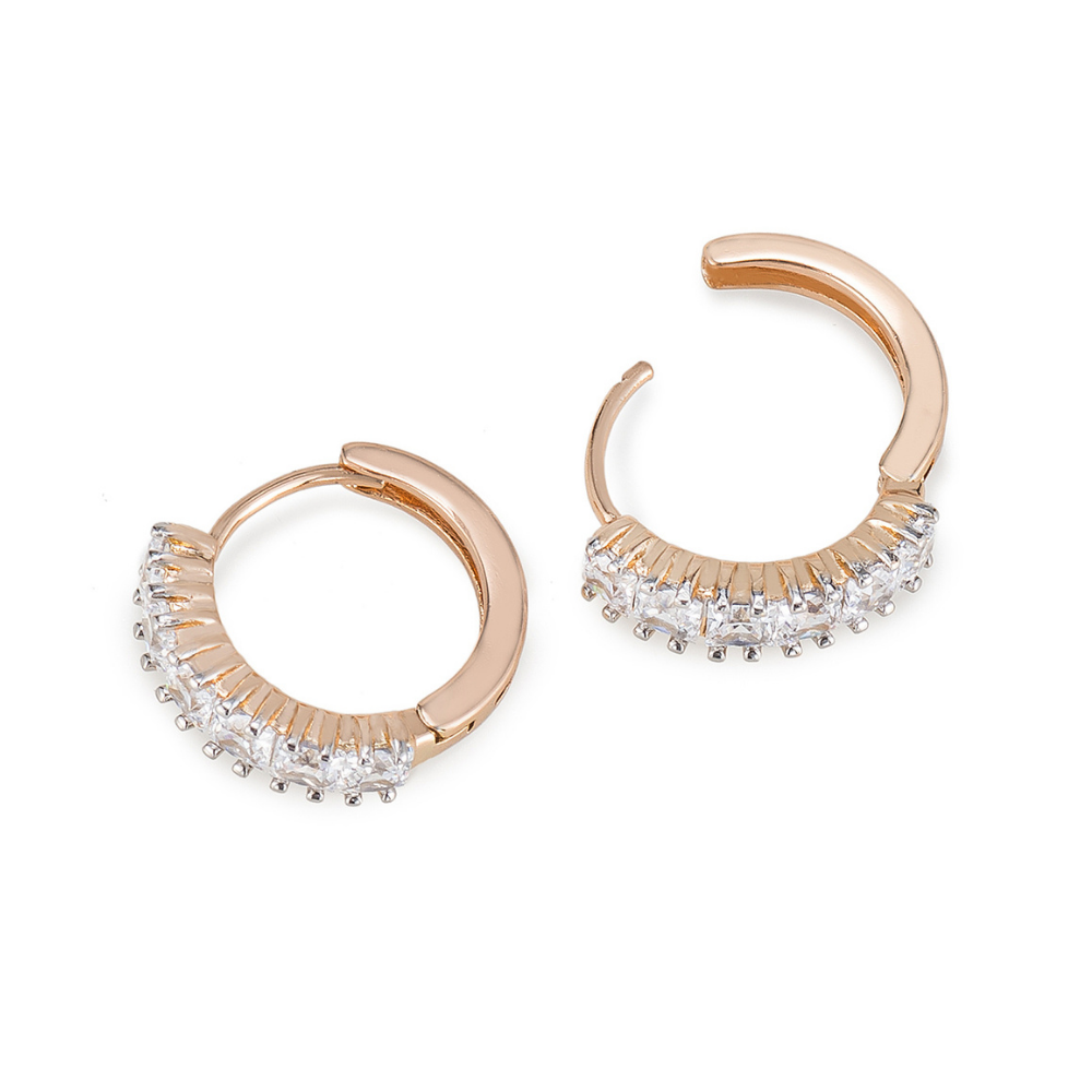 Kaylin Diamond Hoop Earrings