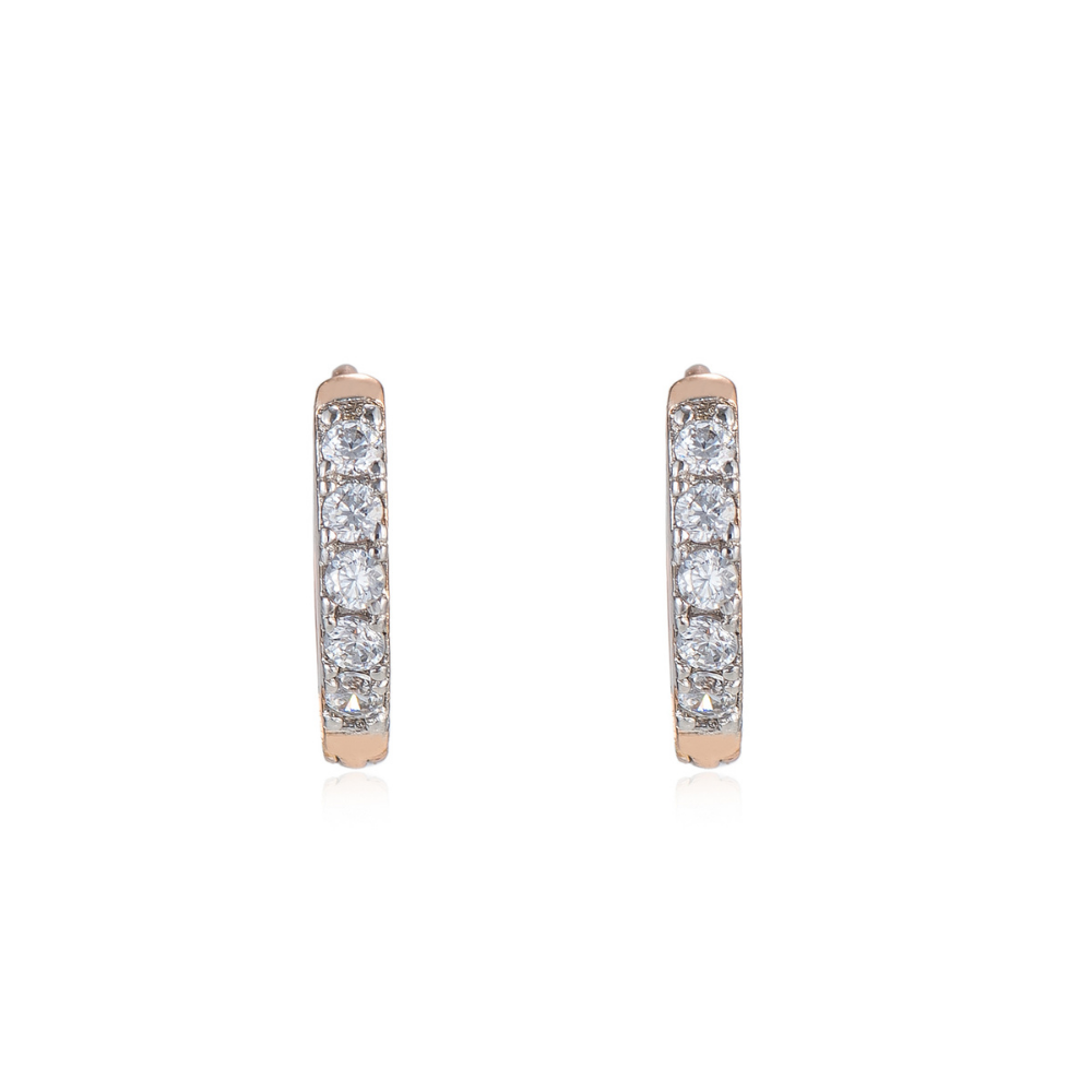 Claire Huggie Hoop Earrings