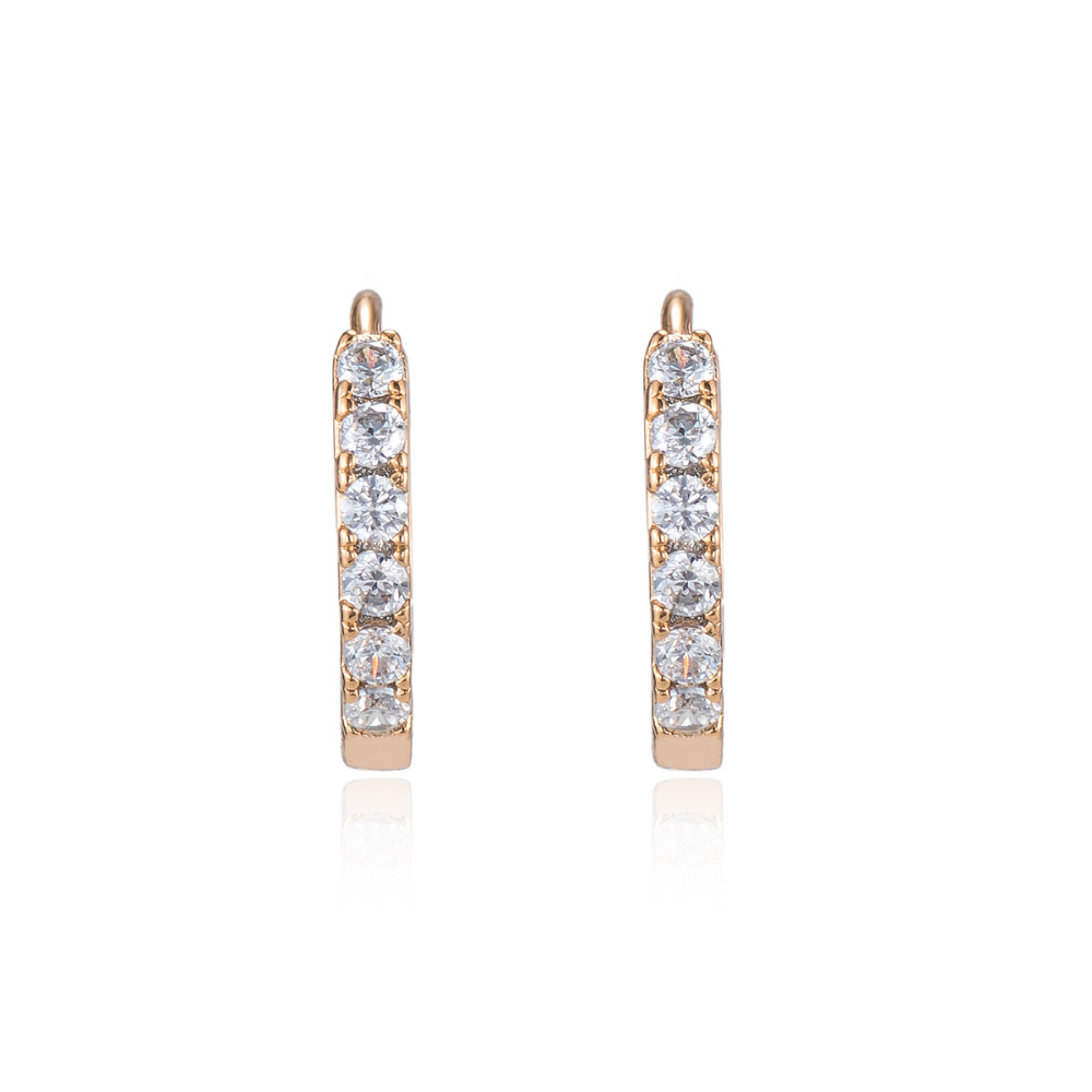 Claire Huggie Hoop Earrings