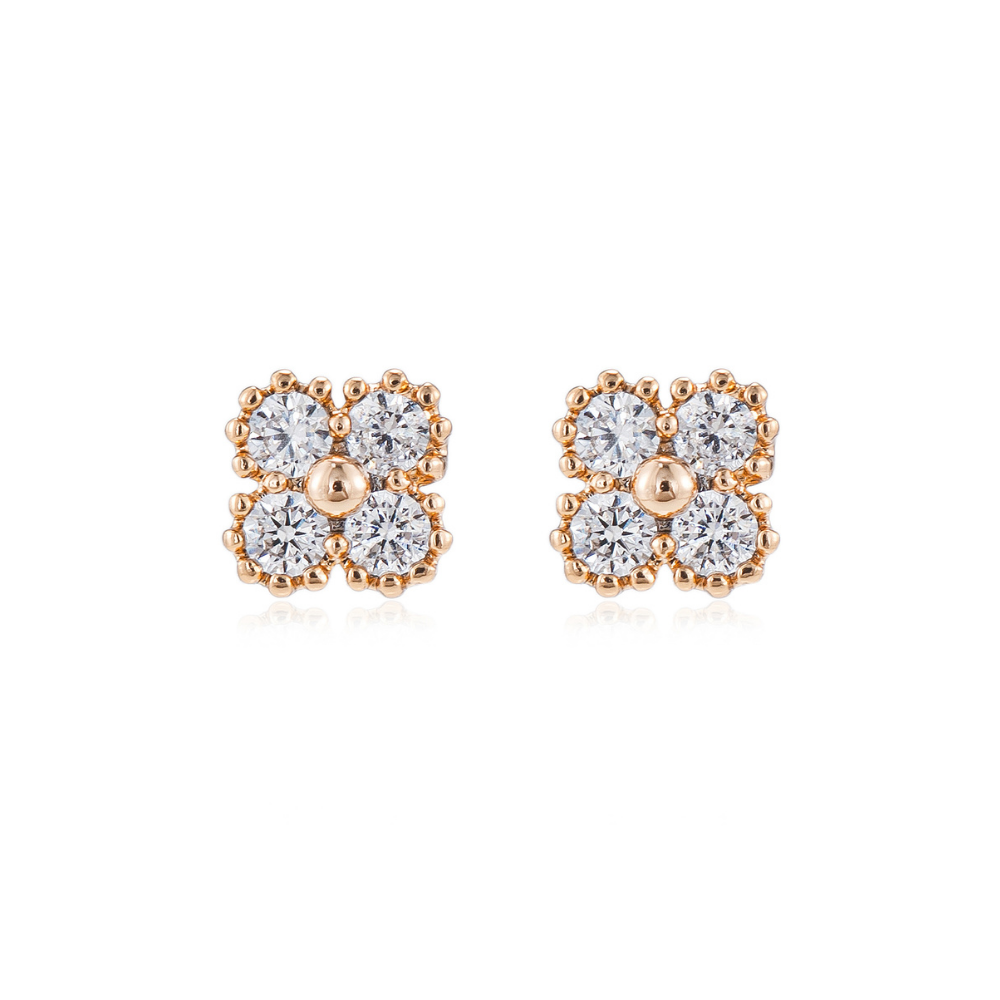 Nellie Flower Earrings - Accent Studs