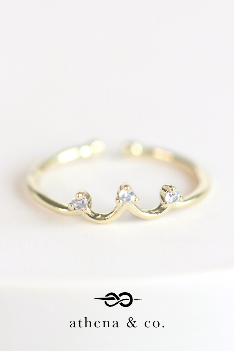 Laura Tiara Midi Ring