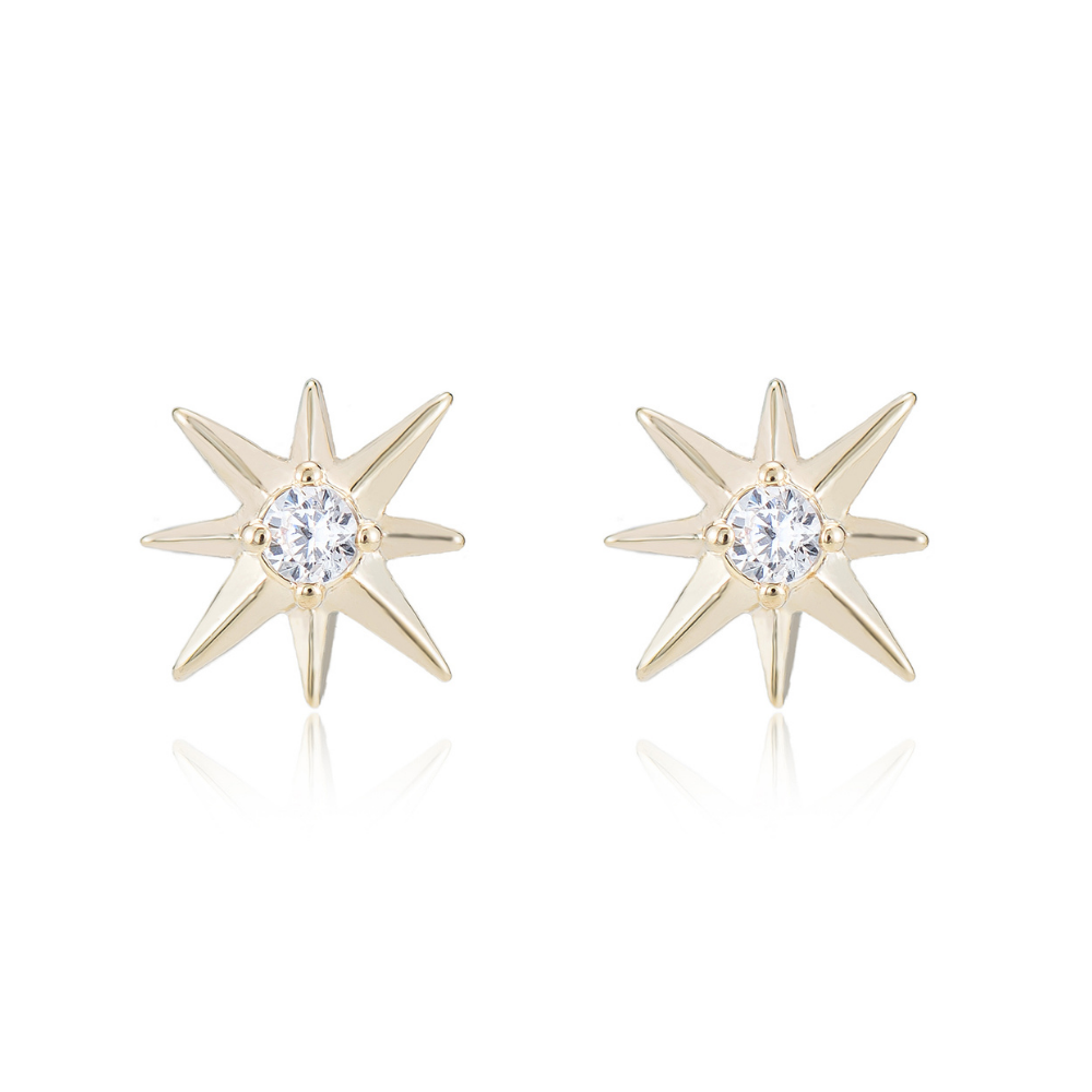Esme Star Stud Earrings