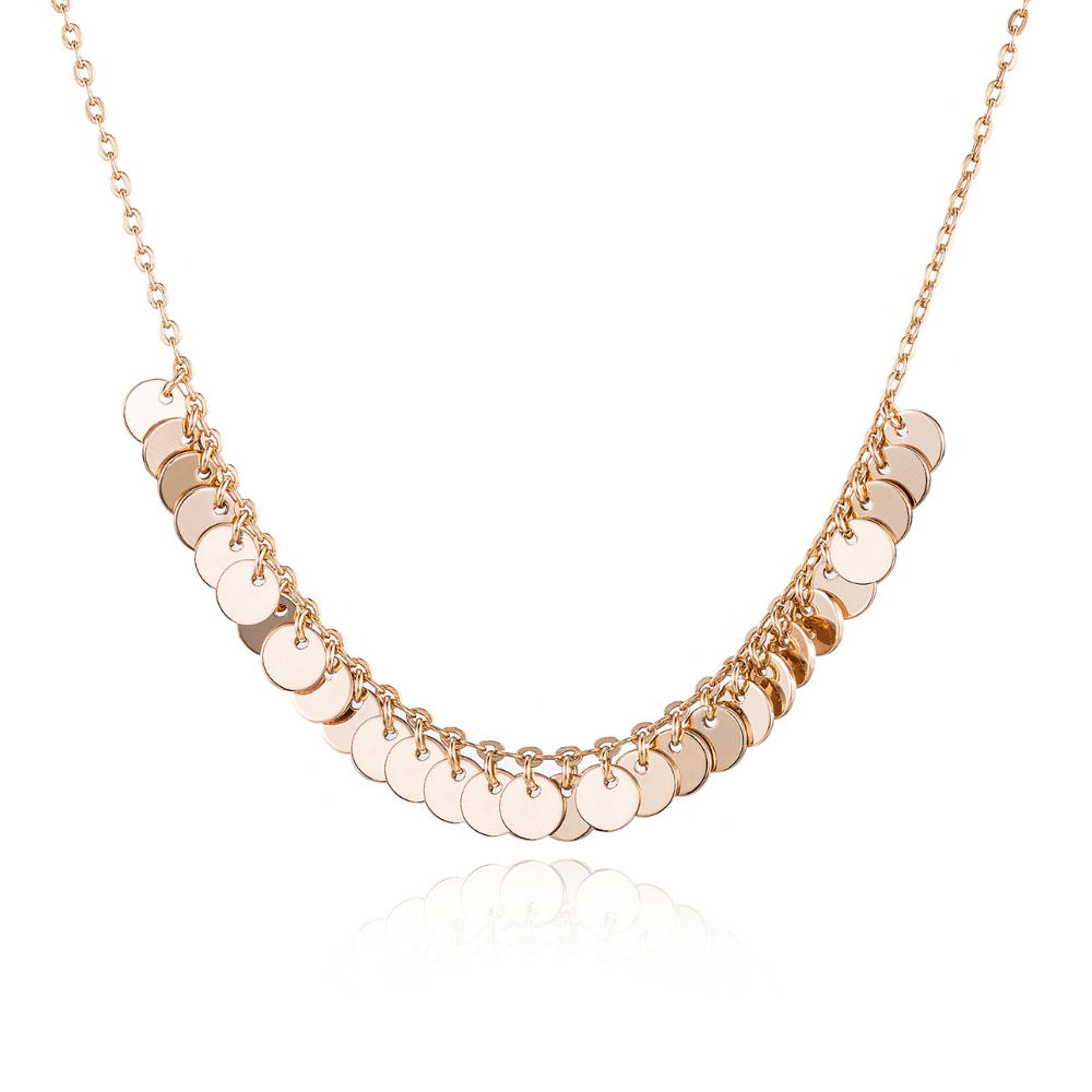 Ines Mini Confetti Coin Necklace