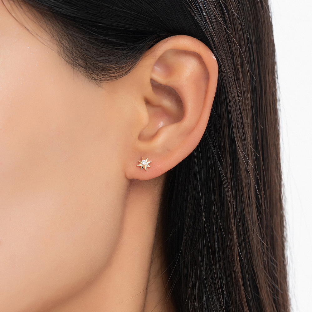 Esme Star Stud Earrings