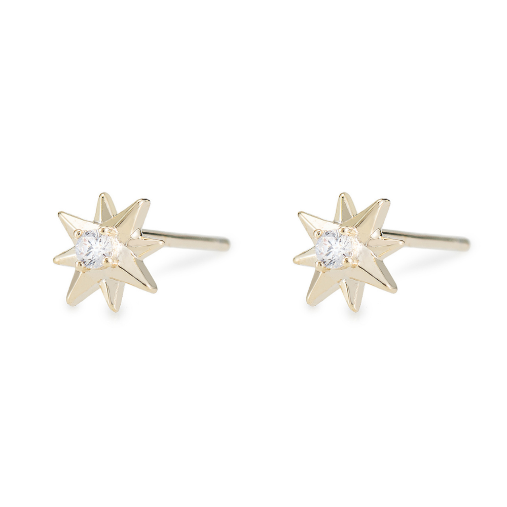 Esme Star Stud Earrings