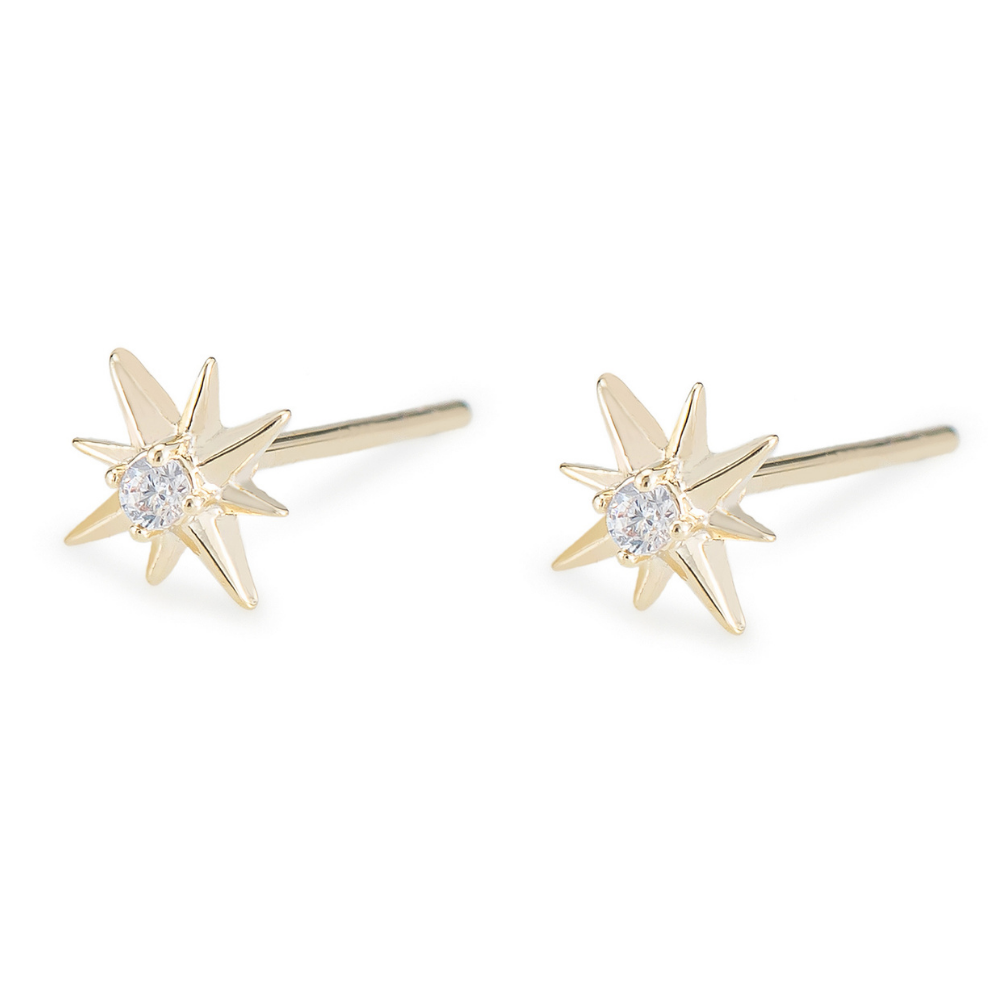Esme Star Stud Earrings