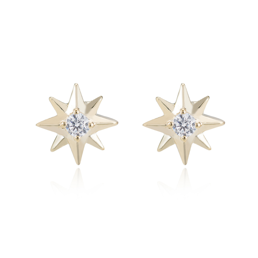 Esme Star Stud Earrings