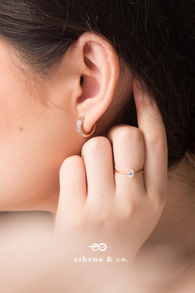 Angela Solitaire Ring | Athena & Co.