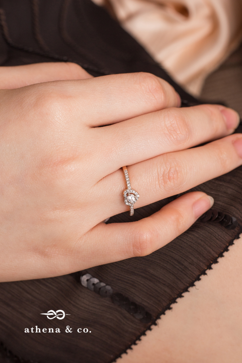 Lucy Heart Promise Ring | Athena & Co.