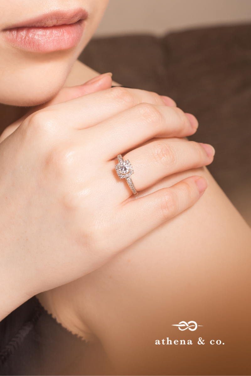 Natalie Engagement / Wedding Ring | Athena & Co.