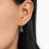 Maja Hoop Dangle Earrings