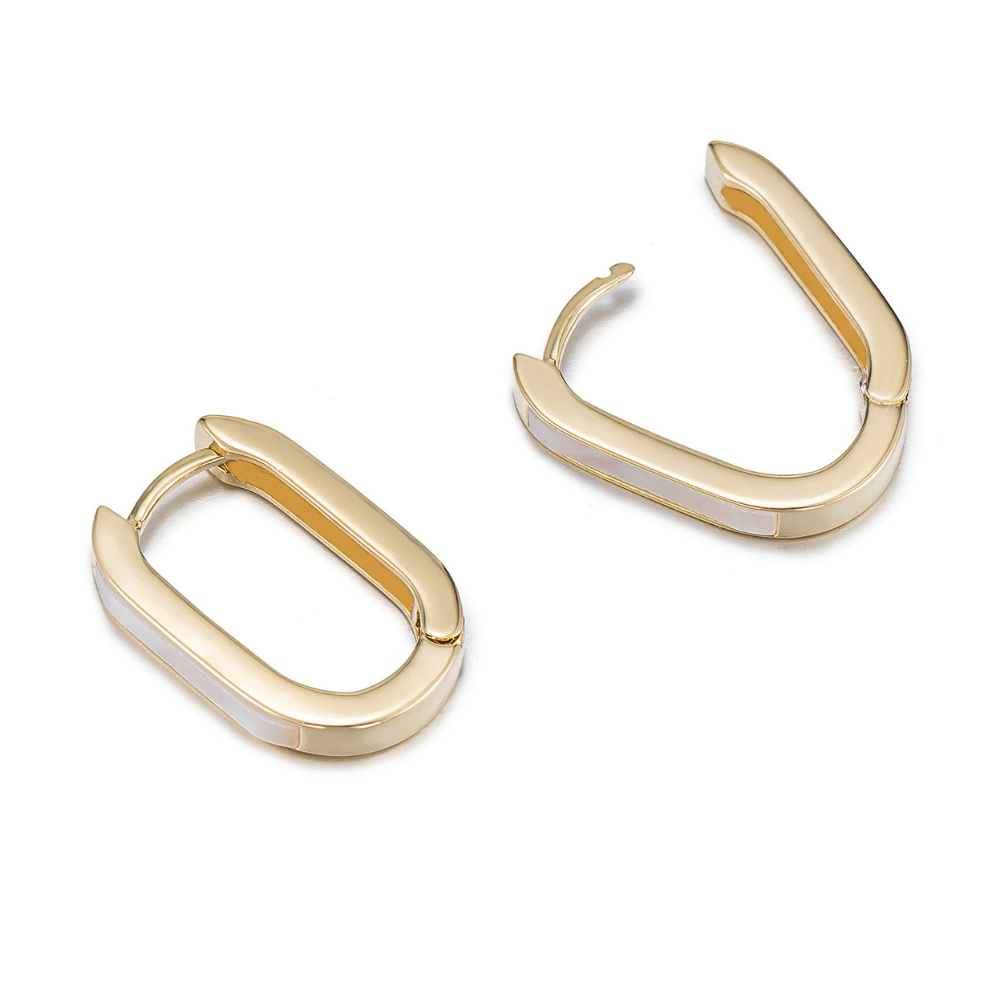 Jamina Hoop Earrings | Athena & Co.