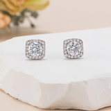 Alessi Square Stud Earrings