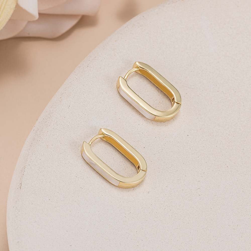 Jamina Hoop Earrings | Athena & Co.