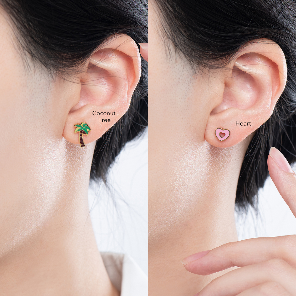 Stainless Steel Stud Earrings