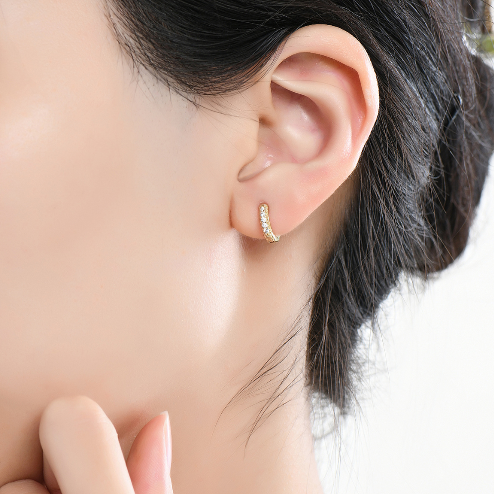 Trina Micro Hoop Earrings