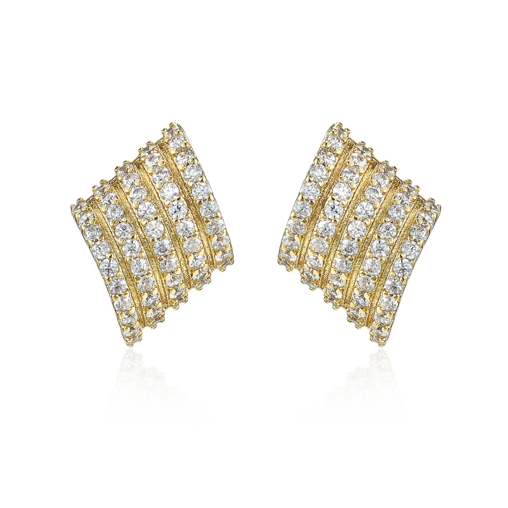 Amber Stud Earrings