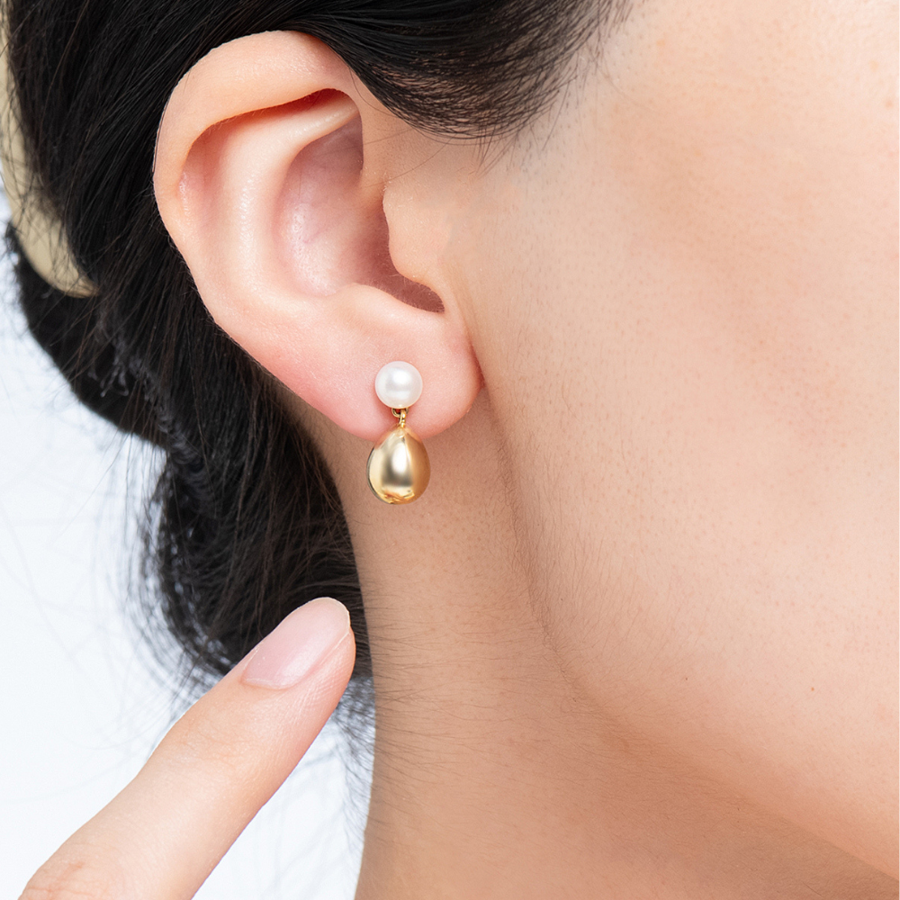 Billie Freshwater Pearl Drop Earrings