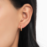 Liana Square Hoop Earrings