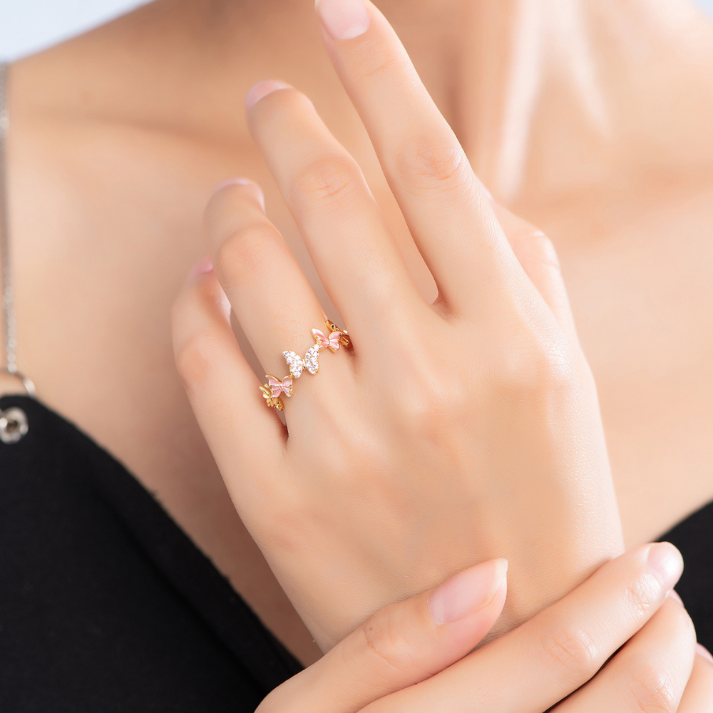 Delphine Butterfly Ring