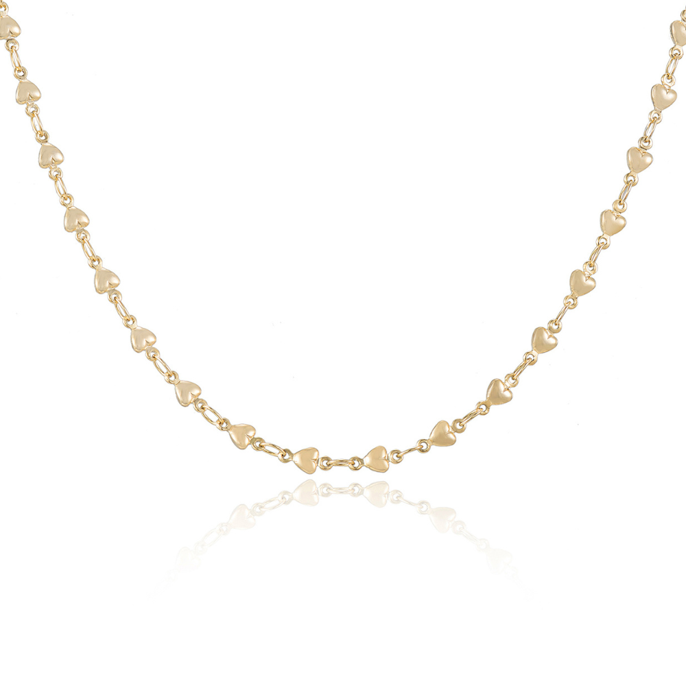Sabrina Heart Chain Necklace