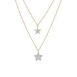 Melina Star Layered Necklace