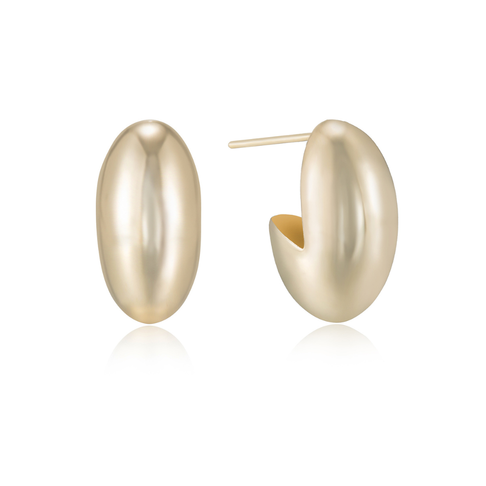 Bella Pebble Stud Earrings