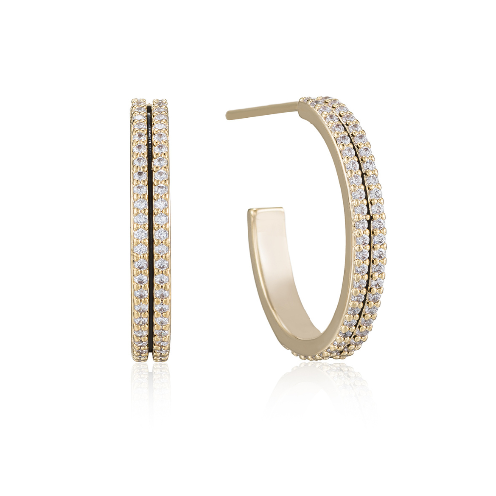 Ami Half Hoop Earrings