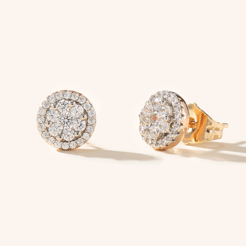 Alicia Flower Stud Earrings