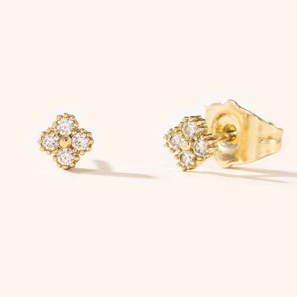 Nellie Flower Earrings - Accent Studs