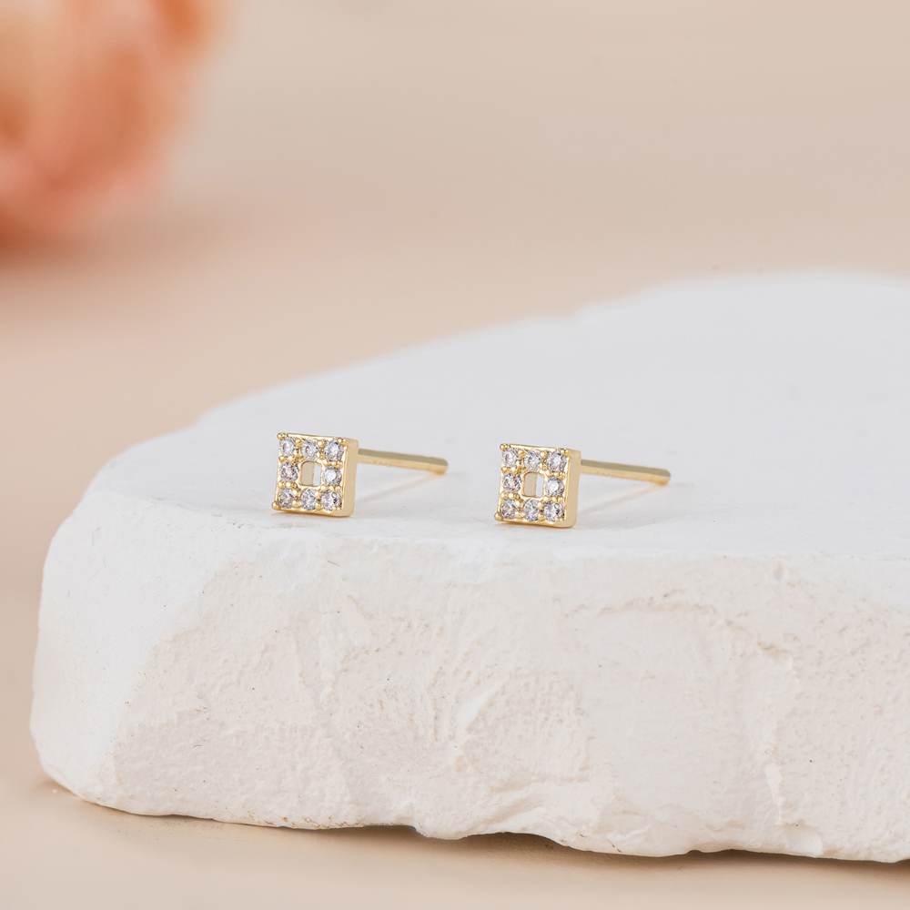 Cameron Mini Stud Earrings