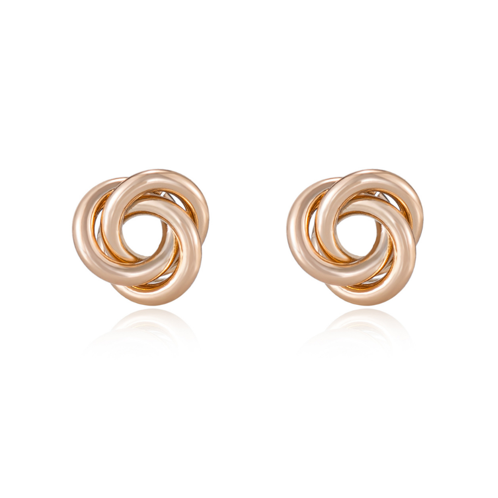 Love Knot Stud Earrings