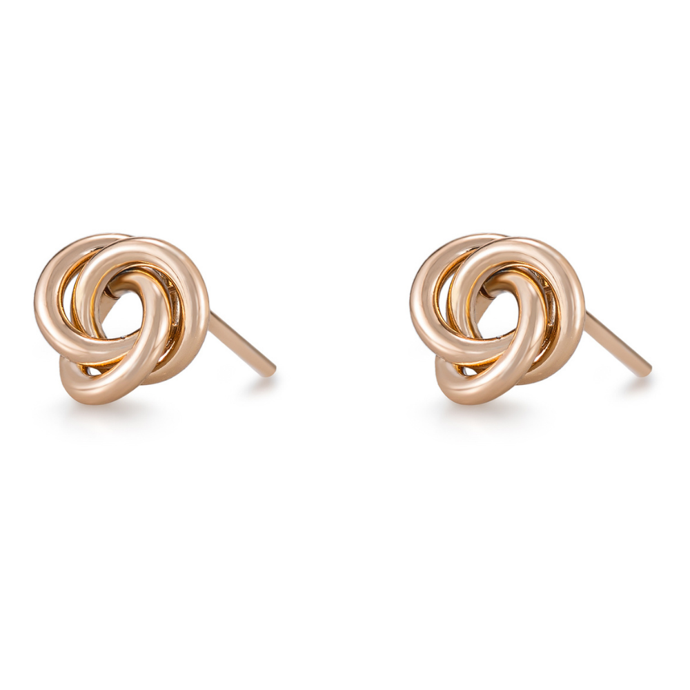 Love Knot Stud Earrings