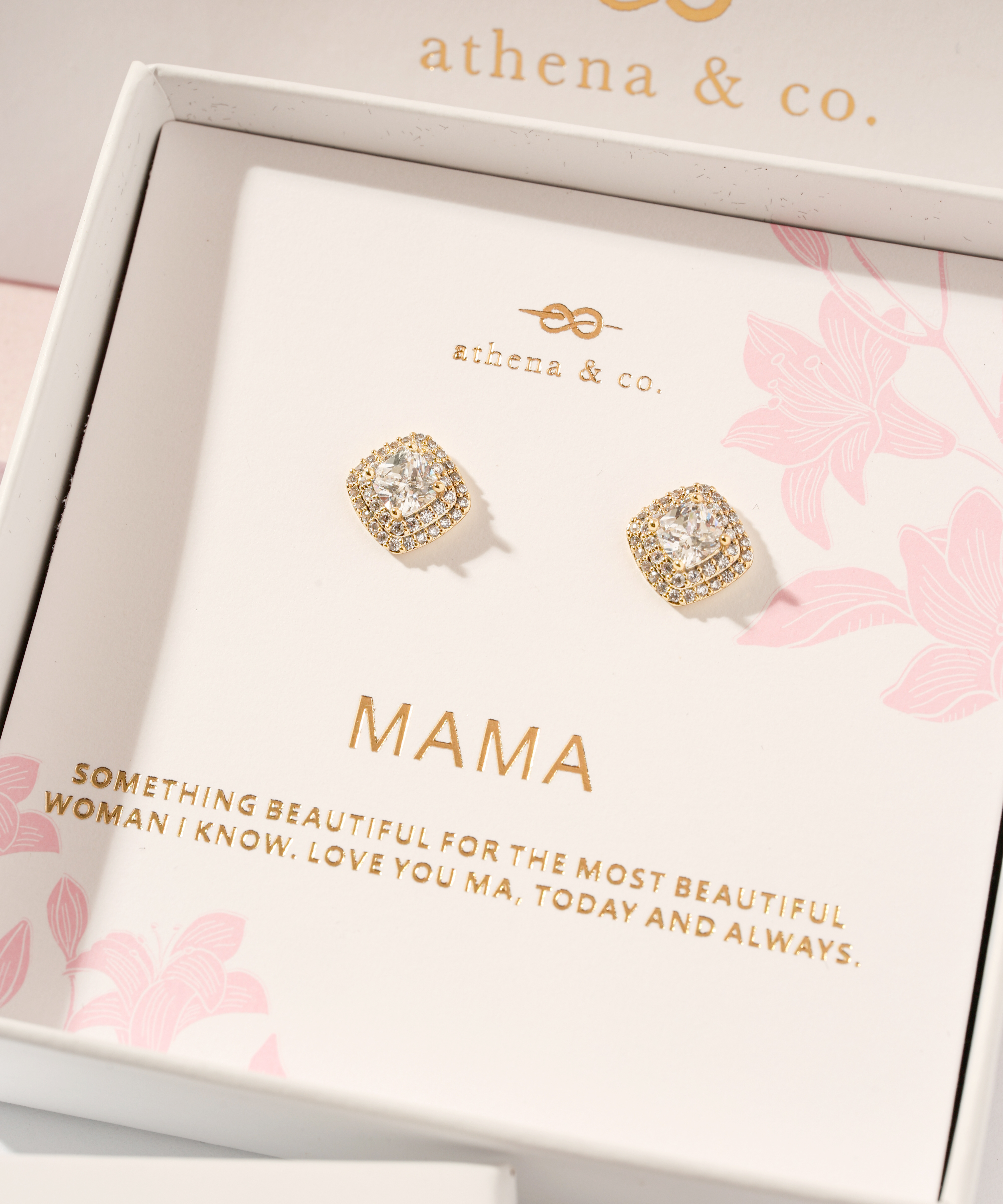 Gemma Stud Earrings - Mother's Day Gift Set