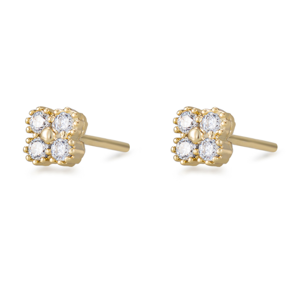 Nellie Flower Earrings - Accent Studs