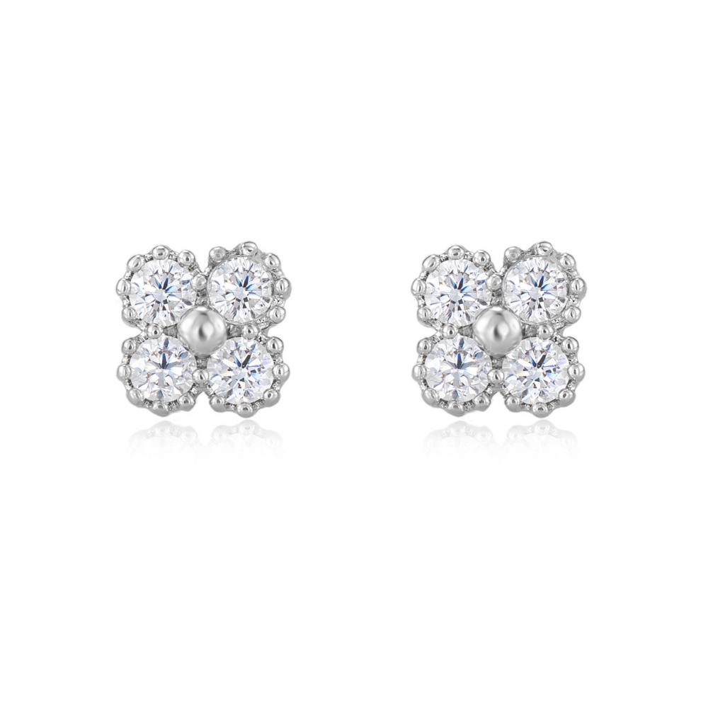 Nellie Flower Earrings - Accent Studs