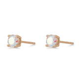 Pippa Solitaire Stud Earrings