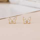 Vicky Butterfly Stud Earrings