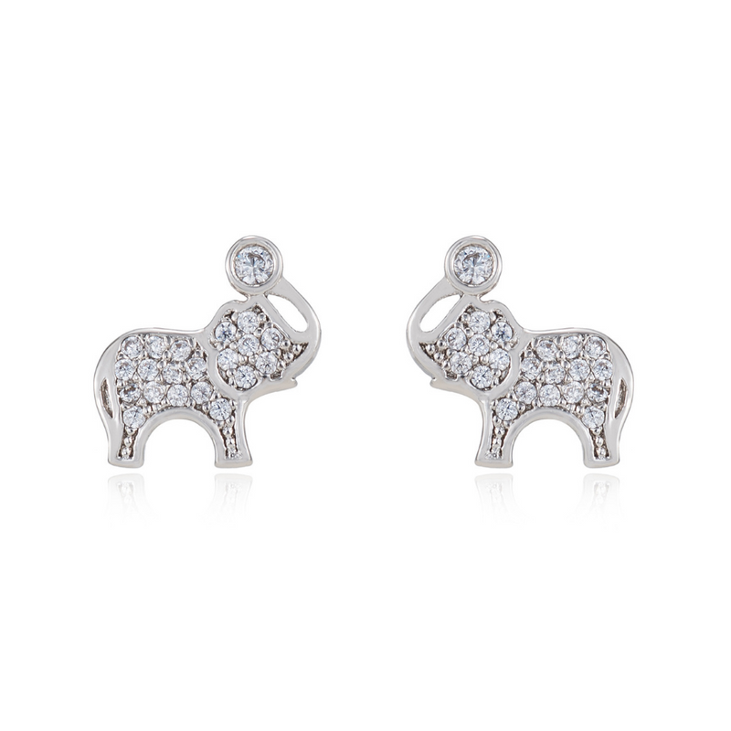 Ellie Elephant Stud Earrings