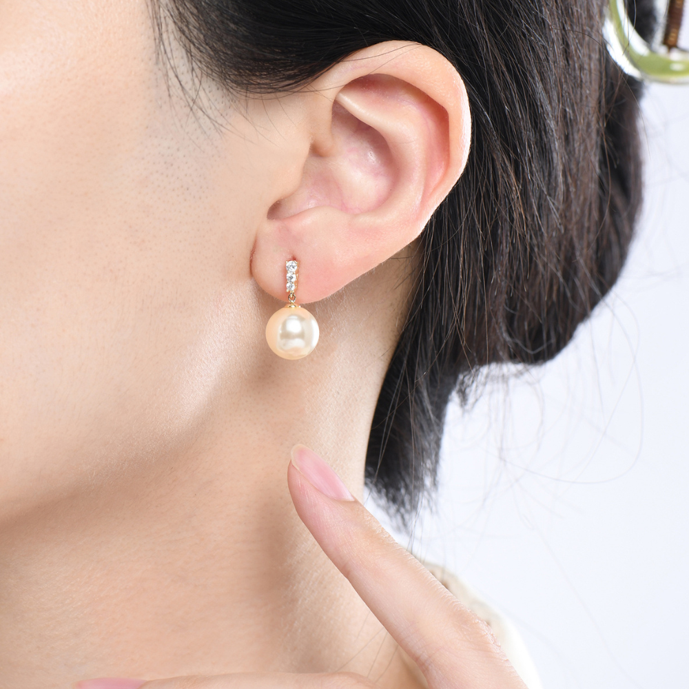 Kara Pearl Drop Earrings