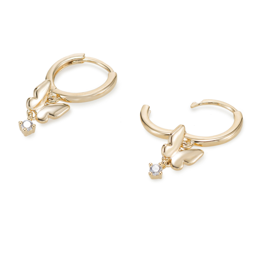 Lovebugs Huggie Hoop Earrings