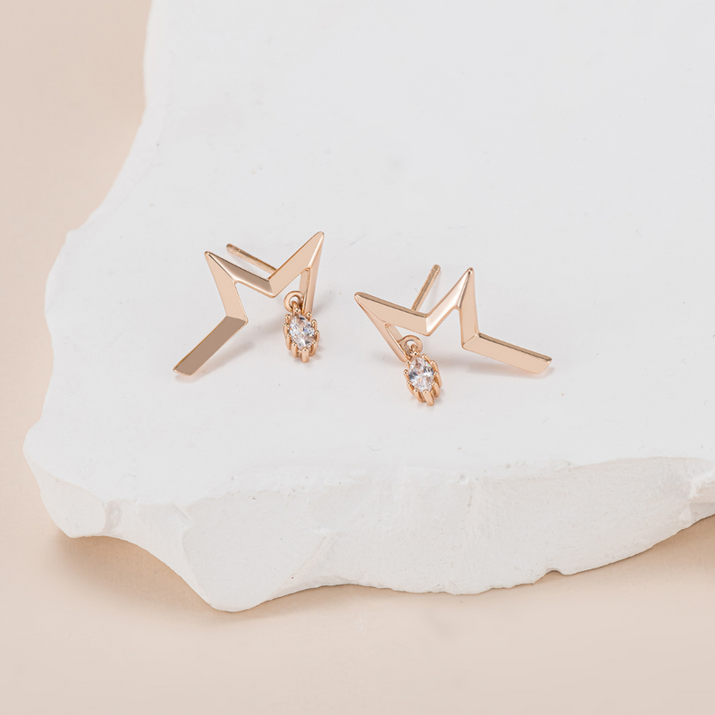 Polly Star Stud Earrings