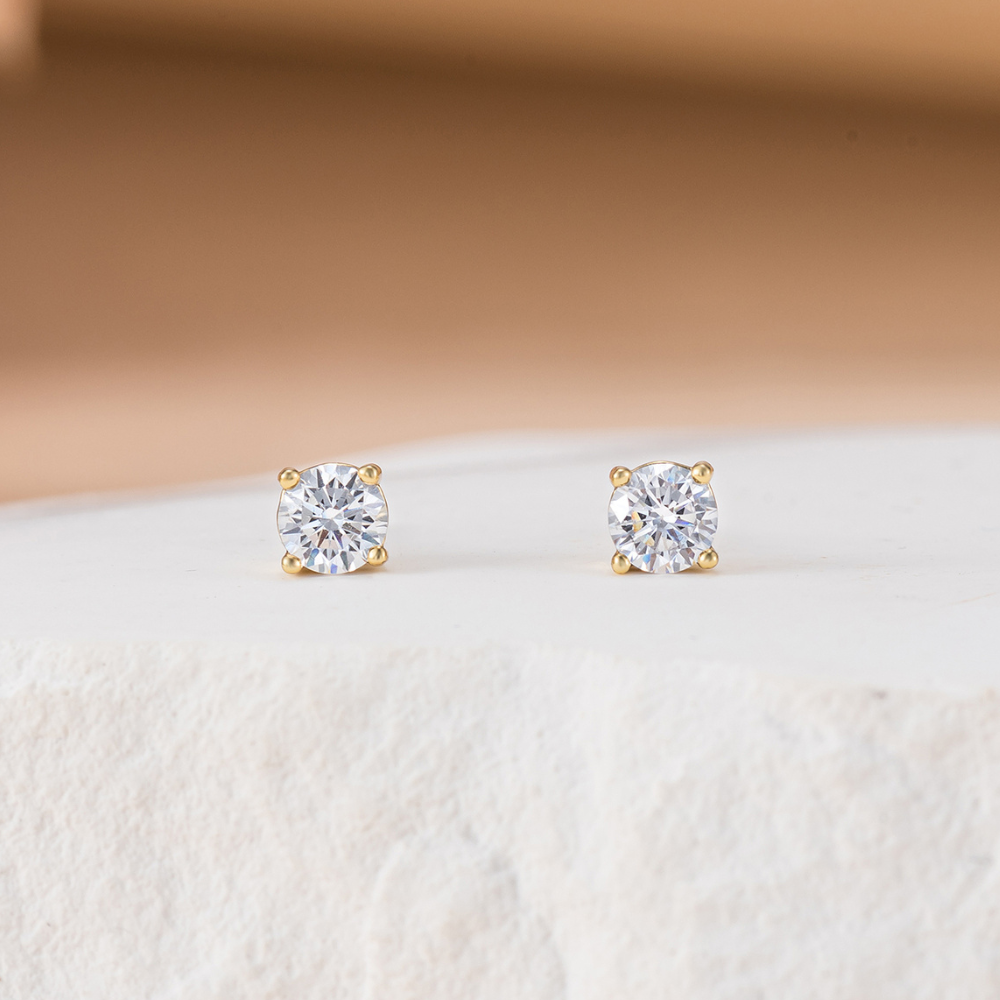 3mm / 4mm Petit Stud Earrings