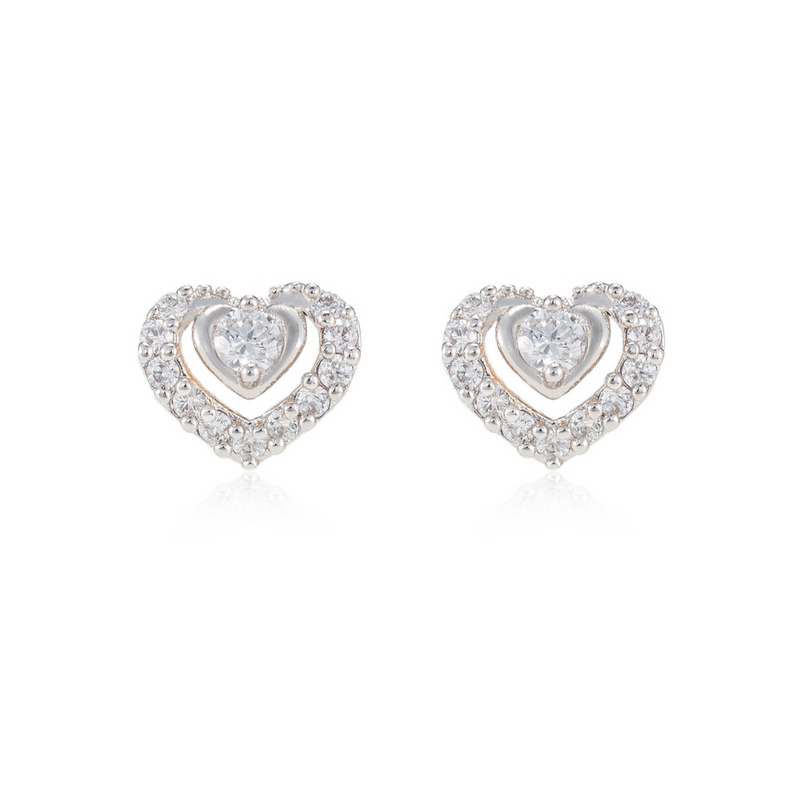 Kira Heart Earrings